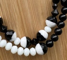 Black and White Necklace Tutorial - Times Two