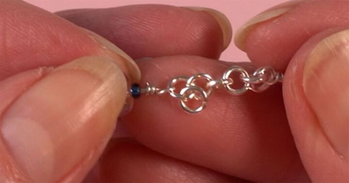 heart and chain stud earrings