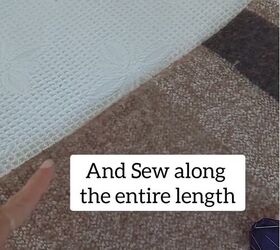 fold a scarf in half for this genius hack, Where to sew