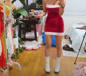 How to DIY a Sexy Christmas Dress | Upstyle