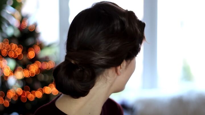cheat finger waves hairstyle christmas hairdo tutorial, Finger wave hairstyle