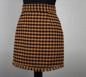 How to DIY a Classic Tweed Skirt
