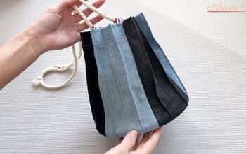 How to DIY a Chic Denim Bag