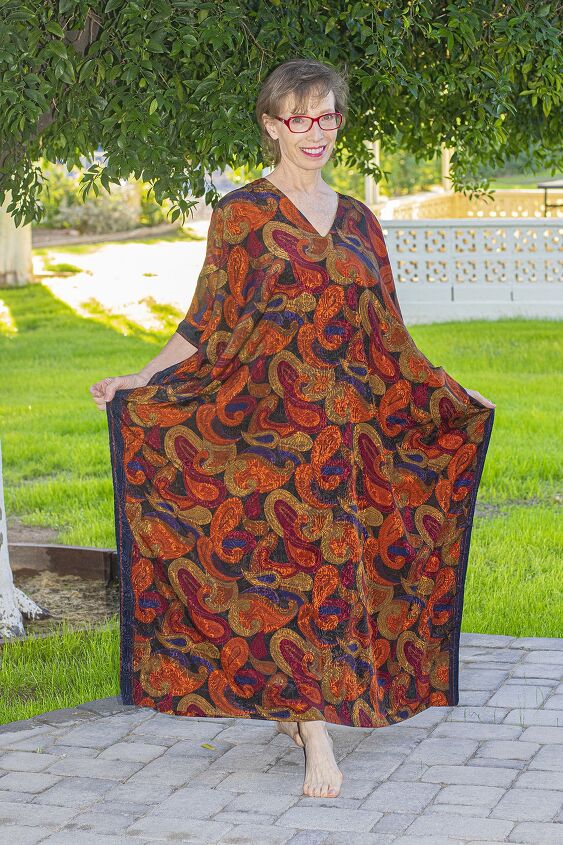 Overwhelming in a caftan