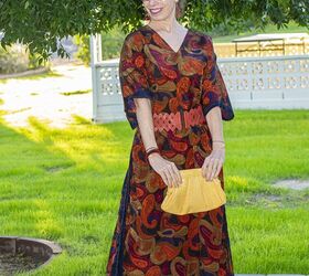 Use a belt as how to style a caftan