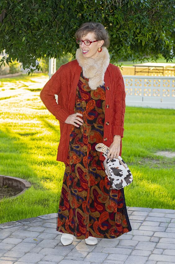 Adding layers for how to style a caftan
