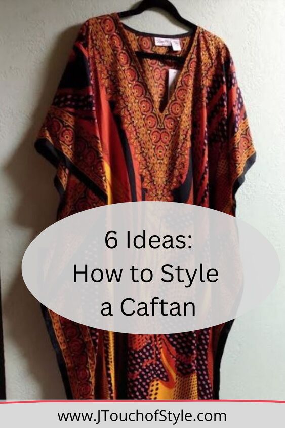 6 ideas of how to style a caftan