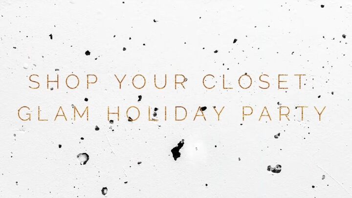 shop your closet glam outfit idea for the holidays, Glam outfit idea for the holidays