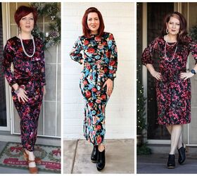 3 simple dress patterns for the holidays