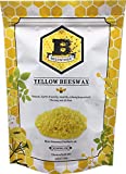 Beesworks Beeswax Pellets Yellow 1lb Cosmetic Grade Triple Filtered Beeswax 1
