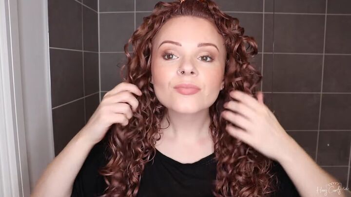 easy curlsmith hair makeup tutorial how to color your hair at home, Dried hair