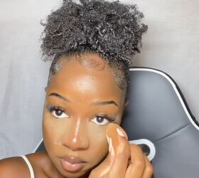 soft natural everyday makeup tutorial, Setting face makeup