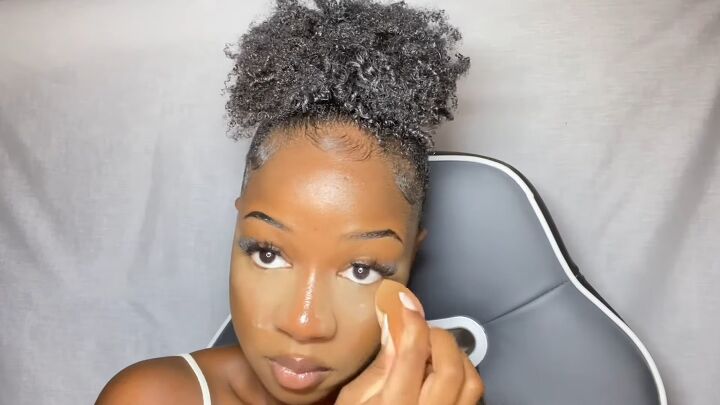 soft natural everyday makeup tutorial, Setting face makeup