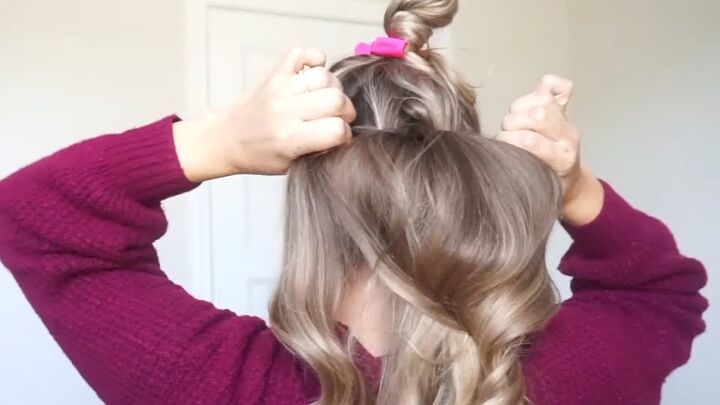 try out this awesome ponytail hack for voluminous hair, Tightening ponytails