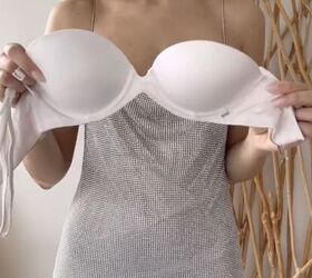 Wear that sexy dress WITHOUT everyone seeing your bra with this genius hack we wish we knew about sooner