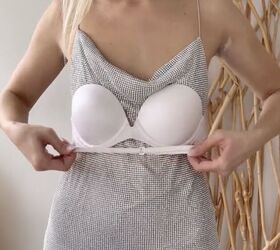 bra hack for dresses with the back showing