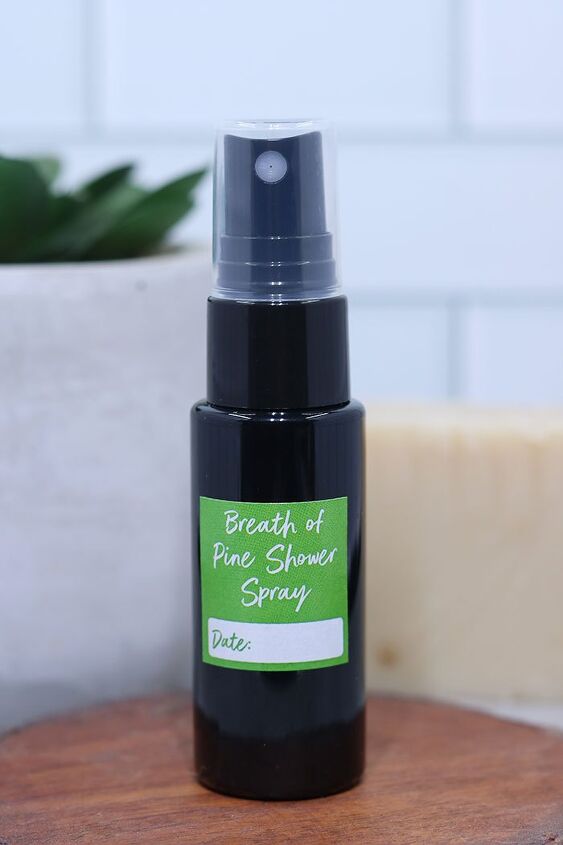 how to make shower steam spray for aromatherapy