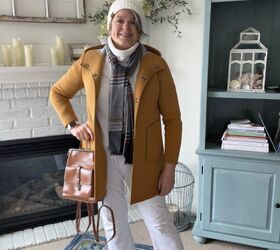how to style 5 winter coats in different colors, Karins Kottage