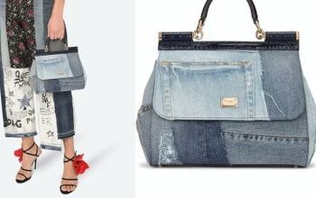Dolce & Gabbana Dupe Tutorial: How to DIY a Denim Patchwork Bag