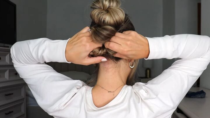 super easy 5 minute hairstyle, Repeating process