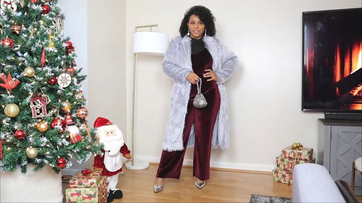 4 gorgeous new year s eve outfit ideas, Velvet jumpsuit