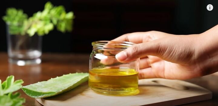 easy diy tutorial how to make aloe vera oil for long and healthy hair, Aloe vera oil