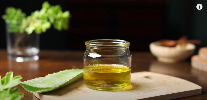 easy diy tutorial how to make aloe vera oil for long and healthy hair, Aloe vera oil