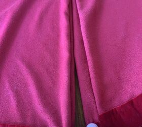 DIY Formal Skirt Transformed to Fun Pants...2 Snips...1 Seam...Done ...