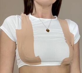 how to place your boob tape the right way