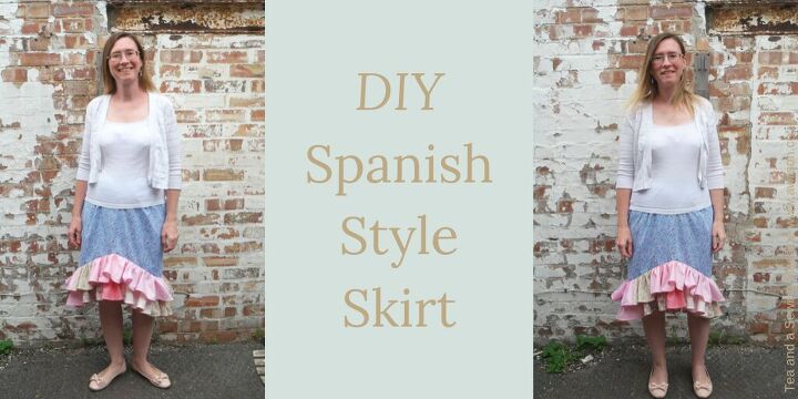 diy spanish style skirt, DIY Spanish Style Skirt