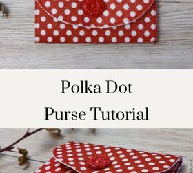 polka dot purse tutorial
