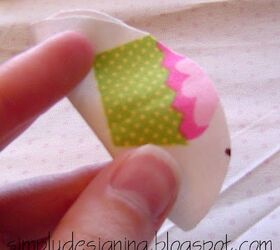 Fold your tiny fabric into this incredibly adorable idea
