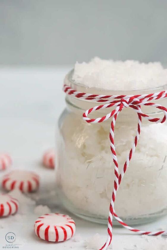 how to make hand sanitizer, Peppermint Sugar Scrub is the perfect way to exfoliate and soothe your skin