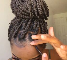 How to Do Box Braids on Short Natural Hair | Upstyle