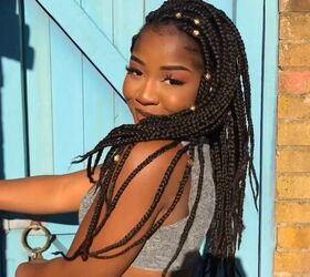 How to Do Box Braids on Short Natural Hair | Upstyle