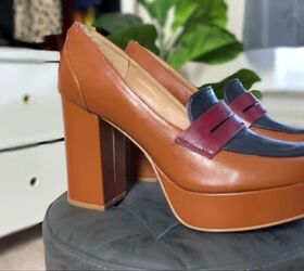 how to style platform shoes 4 sleek outfit ideas, Brown platform shoes