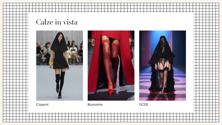 how to shop your closet for fall winter 2022 trends, Visual socks trend