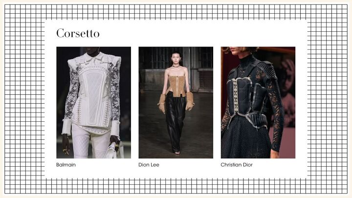 how to shop your closet for fall winter 2022 trends, The corset trend for winter 2022