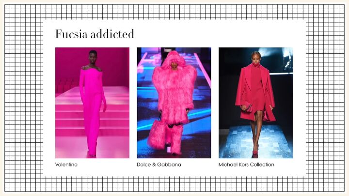 how to shop your closet for fall winter 2022 trends, Fuchsia in fashion