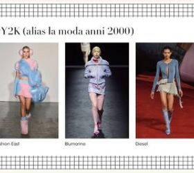 how to shop your closet for fall winter 2022 trends, Y2K trends in fashion