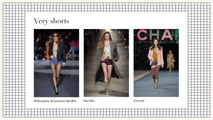 how to shop your closet for fall winter 2022 trends, Wearing shorts in winter