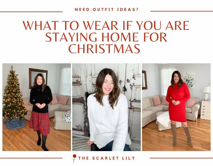 what to wear if you are staying home for christmas