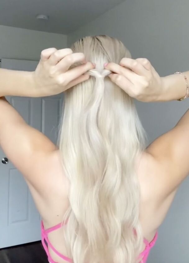 fall in love with this heart hair tutorial