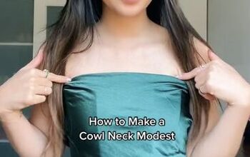 How to Make the Cowl Neckline More Modest