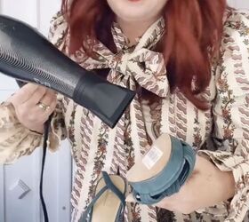 How blow drying your shoes can solve this tacky problem