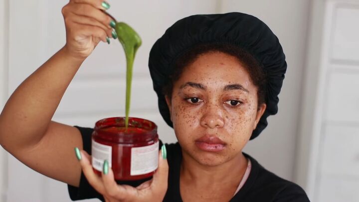 easy moringa and honey hair growth recipe, Moringa honey mask