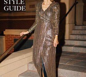 holiday style guide formal holiday outfits, formal style guide sequin column dress