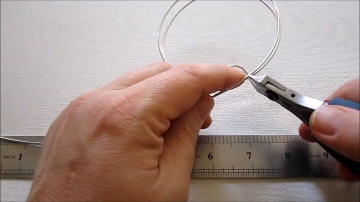 how to diy an awesome spiral pendant using wire, Cutting the wire