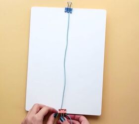 Clip one little cord to a board, and you’re halfway to a sweet friendship gift