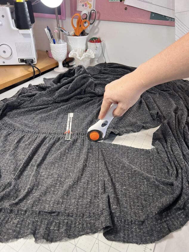 Shorten a Knit Dress With No Sewing | Upstyle Shorten a Knit Dress With No Sewing | Upstyle